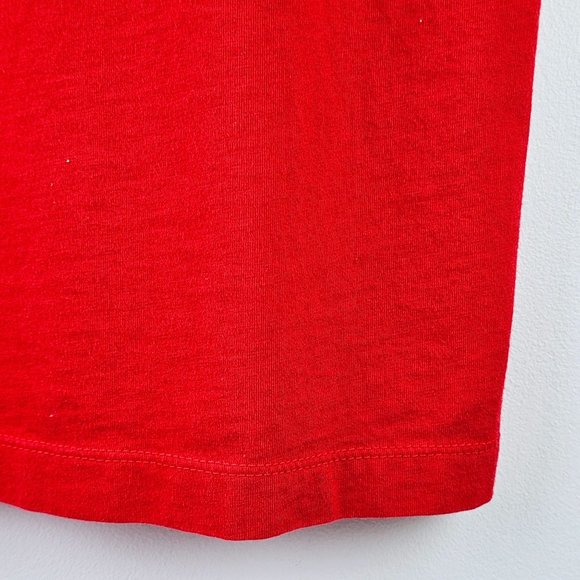 The Nike Tee Nike 2020 Olympic Red Two Sided T-Shirt, Sz S - Picture 6 of 9